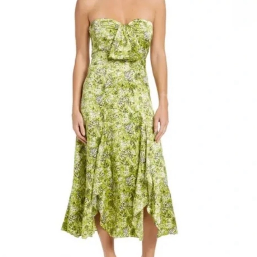 cinq a sept || dandelion Guinevere strapless dress